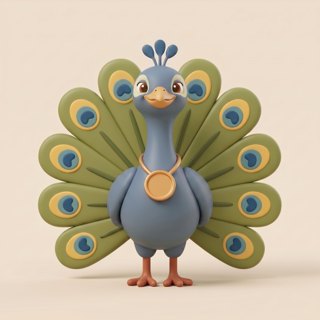 Proud Peacock